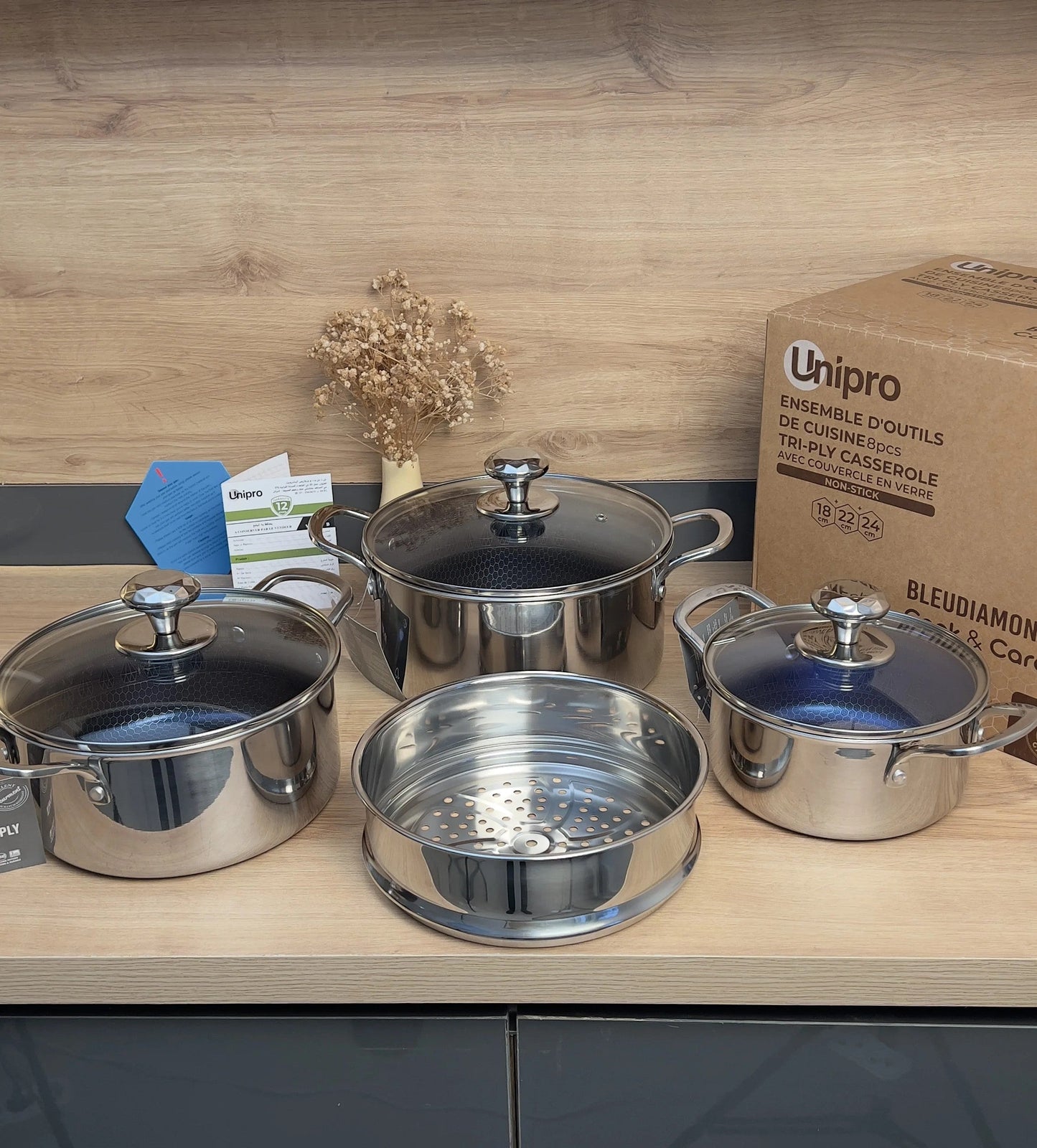 Ensemble De Casserole( Tnajer ) 8pcs UniPro PROMO !!!