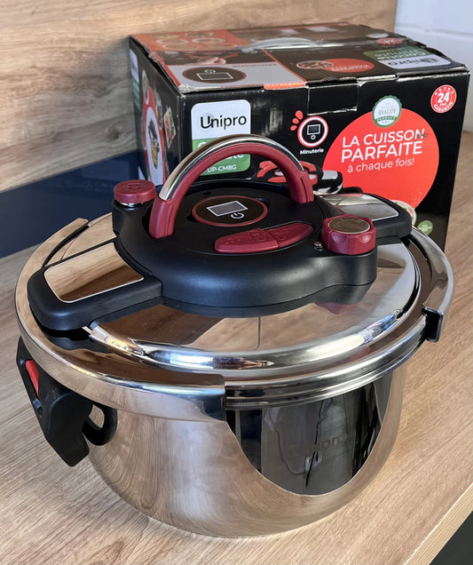 Cocotte Minute Clipsou 8L Inox SUS18/10 2 Ans Garentie